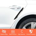 thumbnail image 3 of EDTara 4 Pcs Car Door Side Anti-collision Strips Door Edge Guards Protector Bumper Rearview Mirror Anti-scratch Strips, 3 of 8