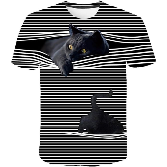 "Xishao Ropa Interior Hombre Camiseta De León 3D para Hombre, Camiseta con Estampado De Animales, Camiseta 3Dt con Patrón De Estilo 3D, Manga Corta De Tendencia De Verano" Xishao ropa