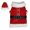 Red, variant on Pooch Outfitters Dog Christmas Outfit Collection | Tie, Bow Tie, Scarf, Collar Slider, Dress, Coat, Pajamas and Hat – Great for Family Xmas Card Photos
