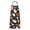 Black Halloween Ghosts, variant on Black Halloween Ghosts and Pumpkins Apron-Garden Aprons for Women with Pockets-Cotton Linen Waterproof Kitchen Cooking Gardening Aprons Adjustable for Kitchen,Cooking,BBQ and Salon 32"x27"