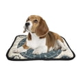 thumbnail image 2 of PKQWTM Sun and Moon Vintage Zodaic Constellations Pet Dog Cat Bed Pee Pads Mat Cushion Potty Dogsblankets Crate Bed Kennel 14x18 inch, 2 of 3