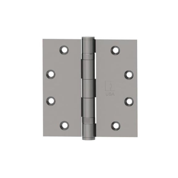 Hager Hinge BB1191532DEA 5 x 5 in. Full Mortise Standard Weight Ball Bearing Hinge, Satin Stainless Steel