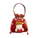 thumbnail image 1 of Bolsa de regalo de Navidad, bolsa de regalo con cordón, portátil, reutilizable, bonita, para fiestas de Navidad, bolso de mano, decoración navideña Papá Noel, 1 of 8