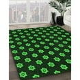 thumbnail image 3 of Ahgly Company Machine Washable Indoor Rectangle Transitional Night Black Area Rugs, 8' x 10', 3 of 7