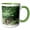 Green/White, variant on 3drose, Young Buck, 11oz Magic Transforming Mug