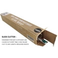 thumbnail image 2 of Envoltura adhesiva compostable, blanca, 12 cm x 60 m, con cortador deslizante, 2 of 7
