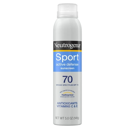 Neutrogena Sport Active Defense SPF 70 Sunscreen Spray