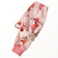 thumbnail image 3 of Yuanyu Girl Footless Leggings Fleece Lined Winter Cartoon Trousers Thick Warm Skinny Legging 2-7 Years, 3 of 9