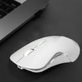 thumbnail image 2 of Blasgw Mute Wireless Mouse Charging Large Capacity Battery Plug And Play Transmission Stable Fashion Beautiful Shallow Body Feel Comfortable White, 2 of 8