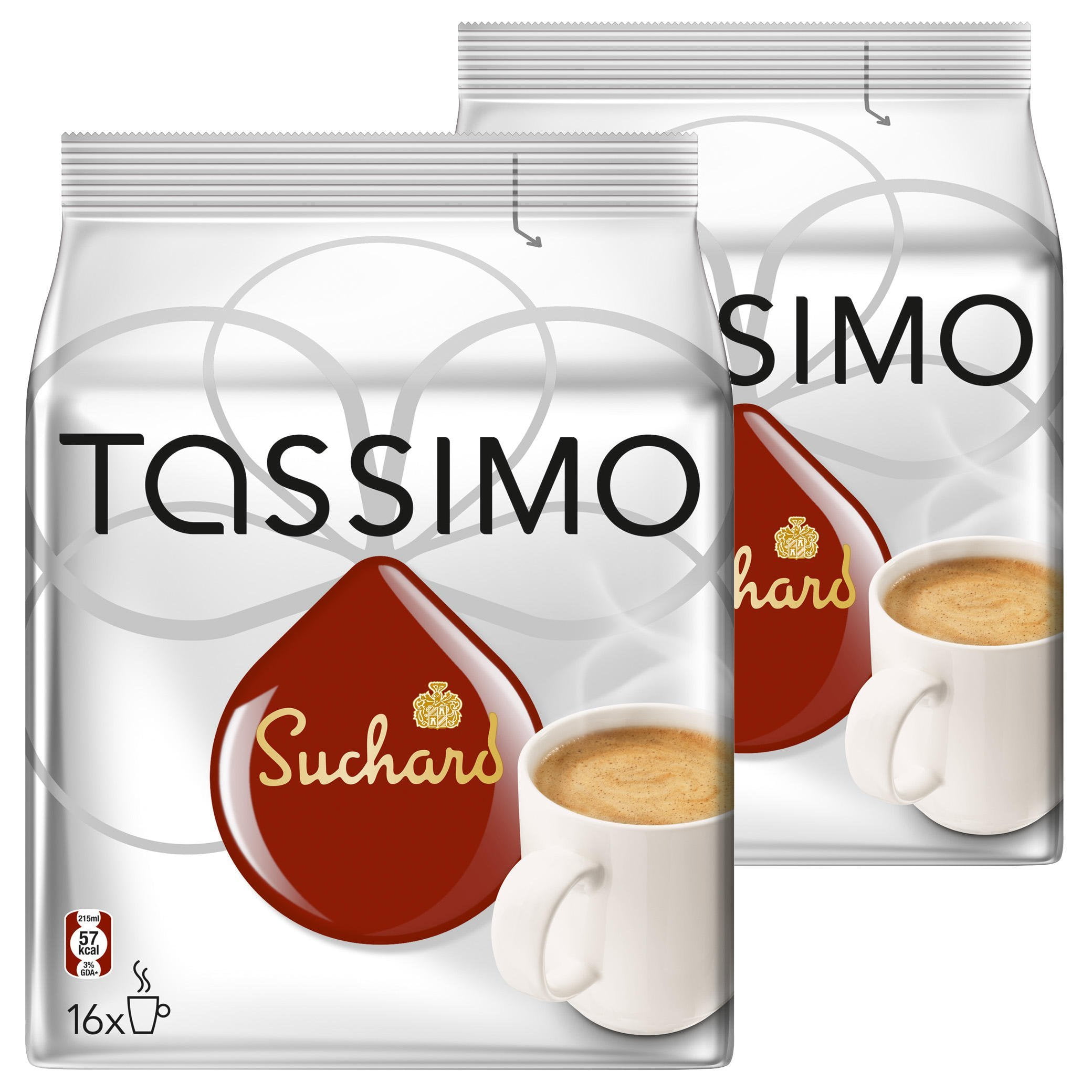 Tassimo Suchard Hot Chocolate, Pack of 2, 2 x 16 TDiscs Walmart Canada