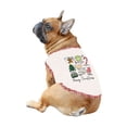 thumbnail image 5 of Merry Christmas Matching Family Pajamas With Dog, Beige Top & Red Plaid Holiday PJs, Christmas Icons, Plus Sizes, With Pockets, 5 of 7