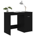 thumbnail image 3 of vidaXL Desk Black 100x50x76 cm Engineered Wood, 3 of 5