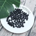 thumbnail image 4 of Shisuyan 100 Pcs Yeux d'Ours Noirs Boutons Ronds Perles Champignon Couture, 4 of 8