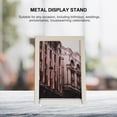 thumbnail image 3 of SHOWERORO 2 Pcs Display Racks Metal Magazine Display Frame Simple Design Weddings, 3 of 7