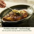 thumbnail image 3 of Cuisinart FusionPlus™ Stainless Steel 10" Skillet, FPS22-24, 3 of 9