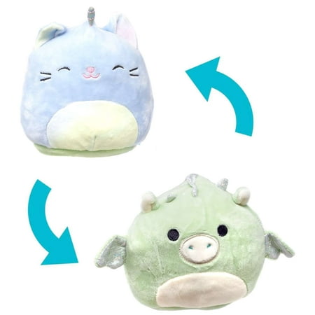 Squishmallows Flip-a-Mallows Courtney & Miles Plush