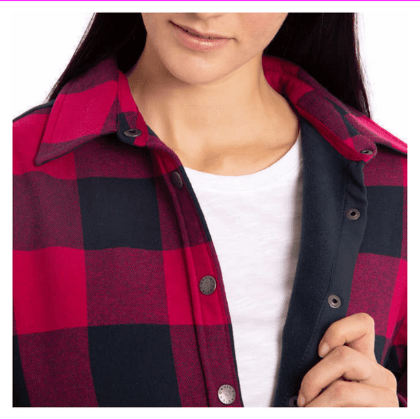 Orvis Orvis Women's branded snap button closure shirt jacket M/Hot