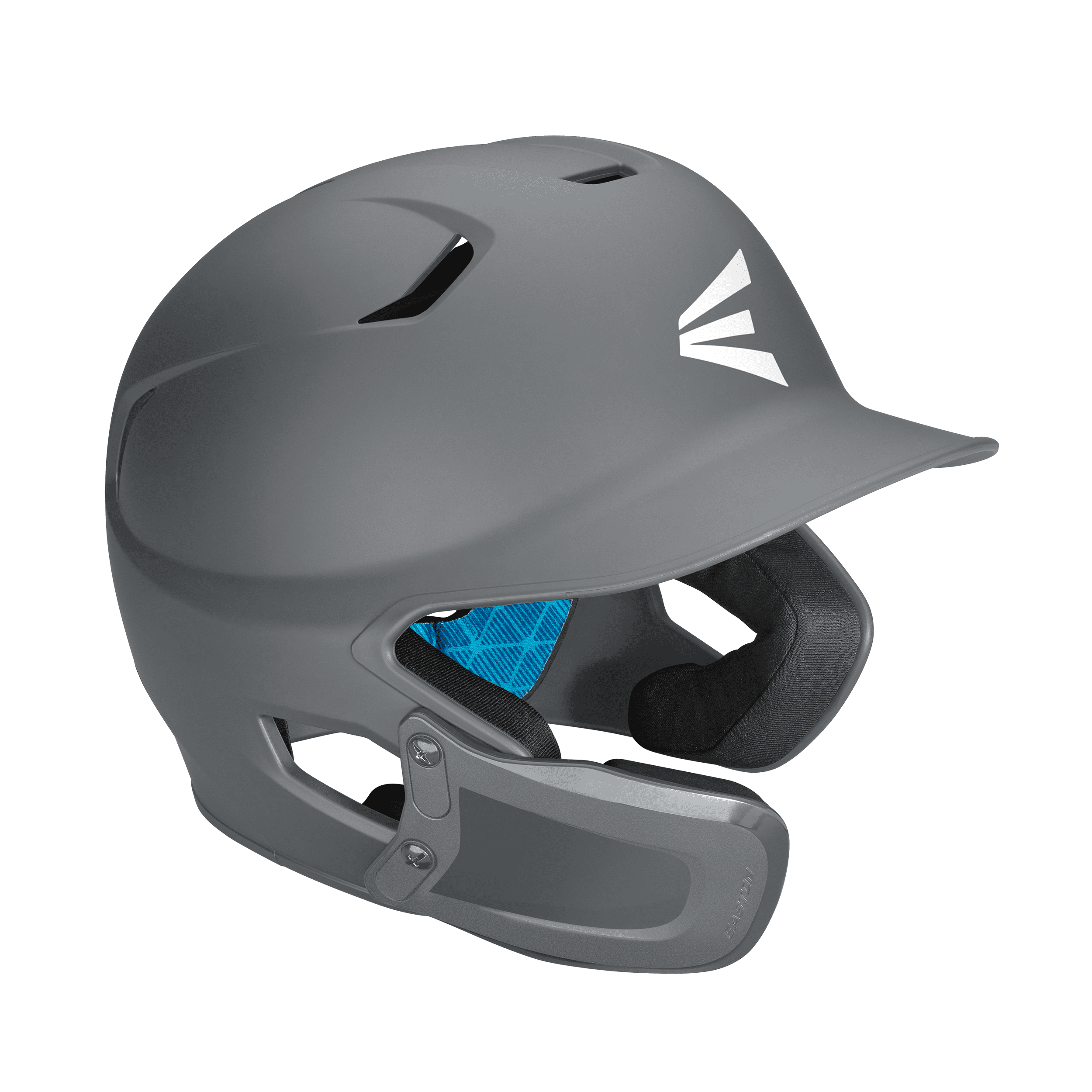 Easton Z5 2.0 Matte Solid Baseball Helmet with Universal Jaw Guard - Senior | Matte Charcoal | Senior