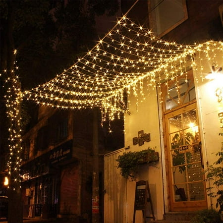 Solar Powered String Light 100 LEDs Starry String Lights Copper Wire ...