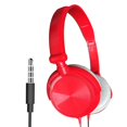 thumbnail image 1 of Dalazy S1 Casque Filaire Portable 3.5mm Stéréo Pliable Rouge, 1 of 8