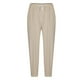 thumbnail image 5 of Pantalones largos para hombre, de color liso, holgados, con cordón, cintura elástica, bolsillos, ropa de trabajo, pantalones con tobillos ajustados, pantalones de poliéster para hombre., 5 of 6