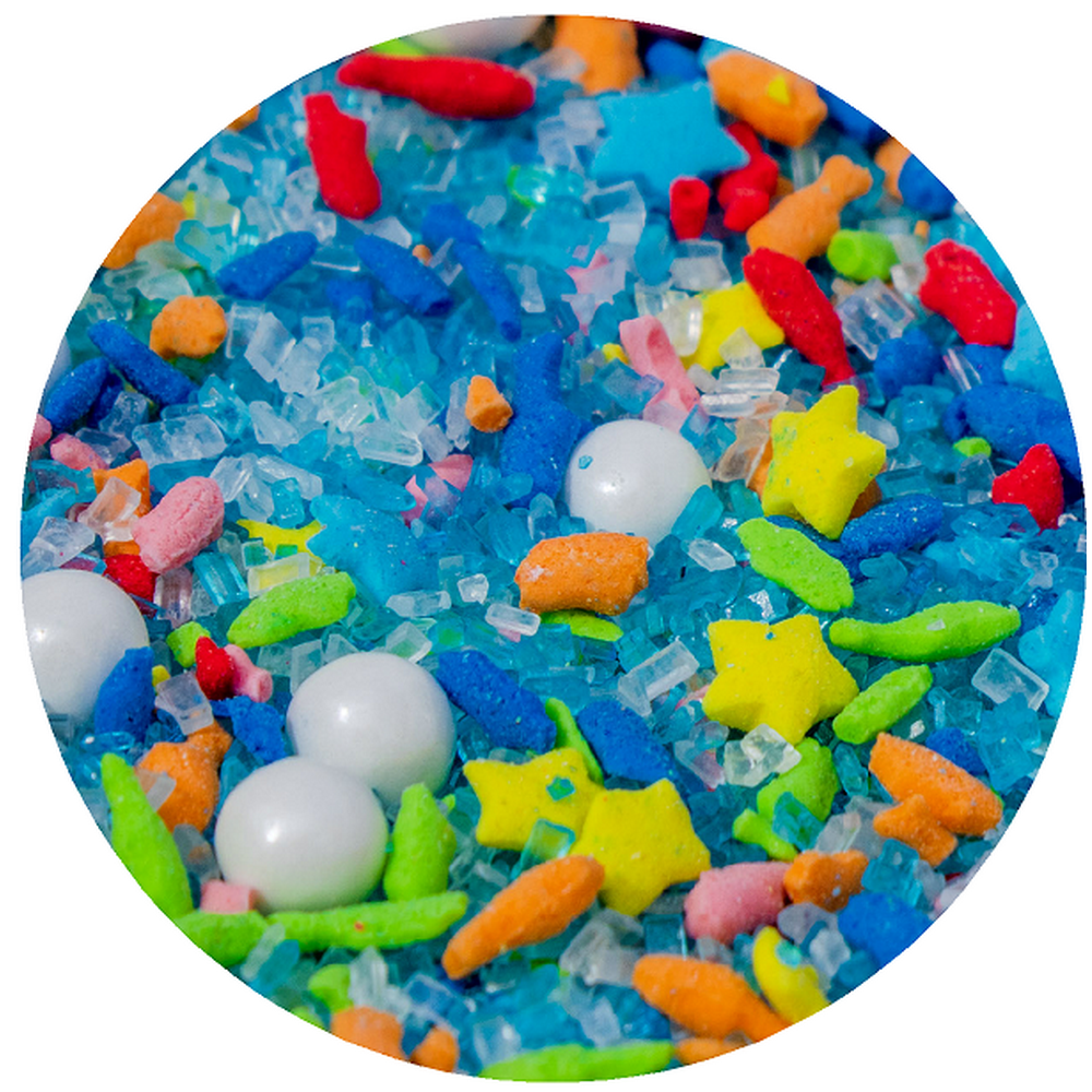 Sprinkle Deco® Fish Ocean Water Edible Decoration Confetti Sprinkles