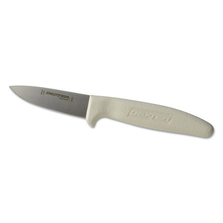 Sani-Safe Vegetable Knife, Silver, 3 1/2