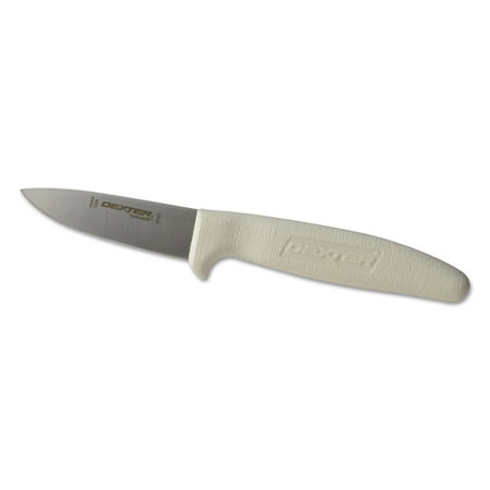 Grip Vegetable Knife - Sani-Safe Vegetable Knife, Silver, 3 1/2