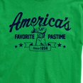 thumbnail image 3 of Instant Message - America's Favorite Pastime - Men's Short Sleeve Graphic T-Shirt, 3 of 6