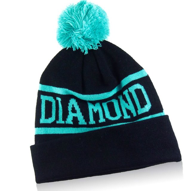 Winter Men Women Cap Diamond Pattern Gorro Beanies Hats