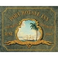 thumbnail image 2 of Catherine Jones 18x15 White Modern Wood Framed Wall Art Titled - Port Royale Inn, 2 of 5