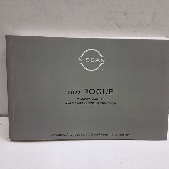 Pre-Owned 2022 Nissan Rogue Owners Manual Original Gas Model