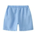 thumbnail image 5 of MEZZALL Toddler Boys Girls Solid Color Sport Shorts Kids Casual Shorts Daily Wear Comfort / 3-4 Years, 5 of 5