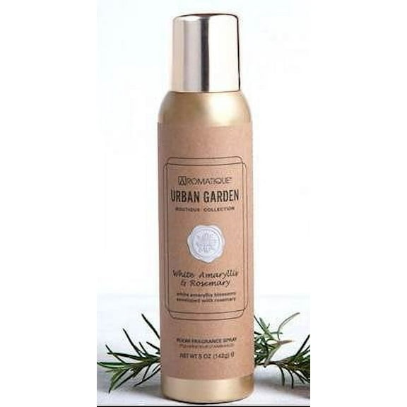 white amaryllis & rosemary aromatique urban garden room spray