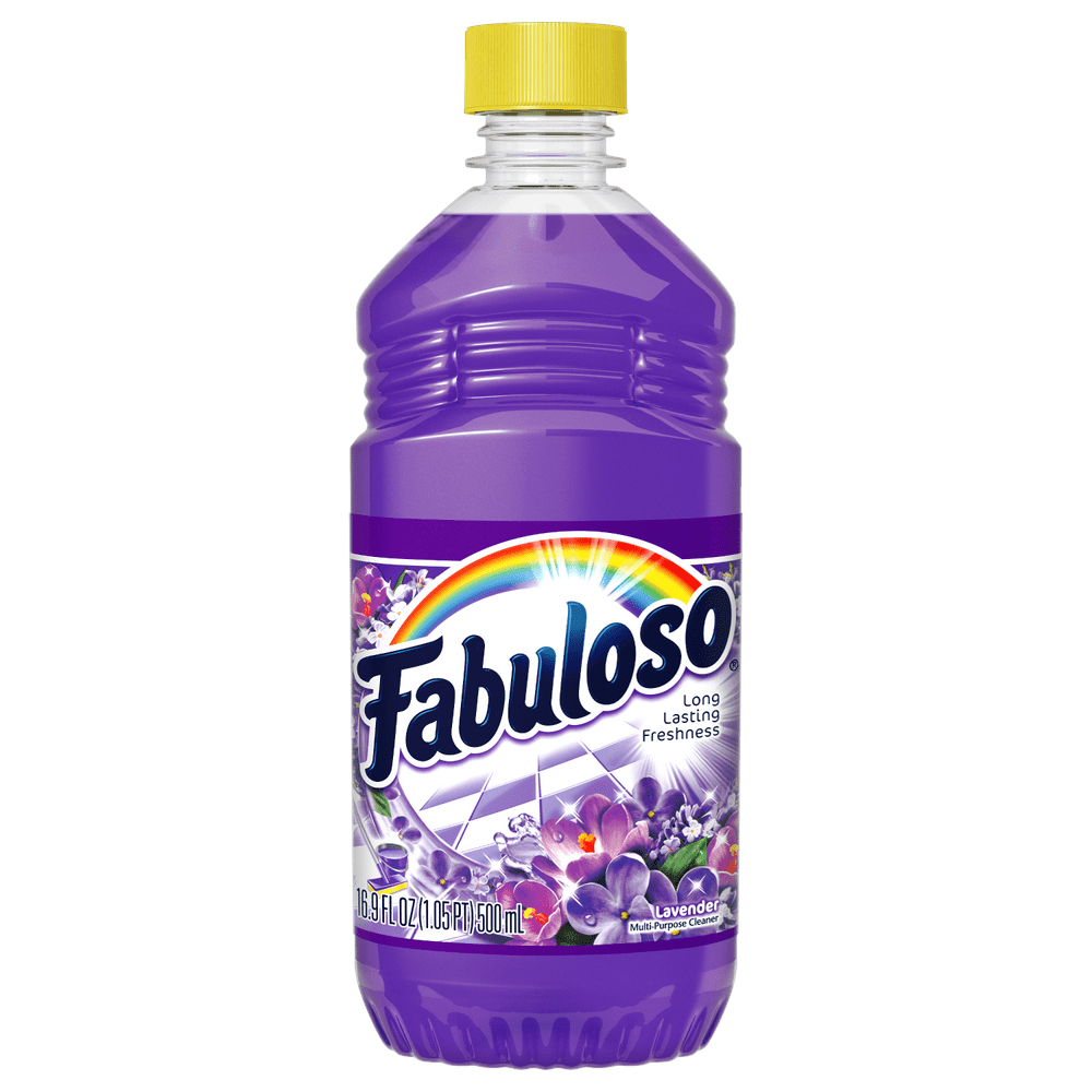 Fabuloso Cleaning Bottle Printable Label