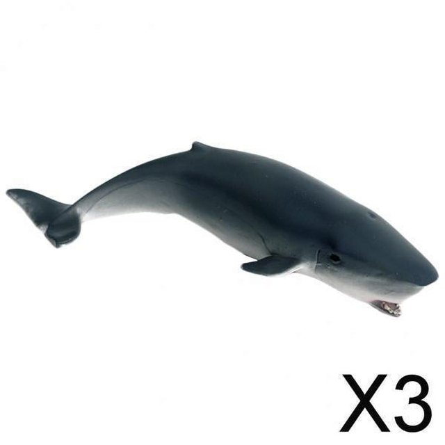 Figuras Animales Marinos Baoblaze Juguetes Educativos Tiburón 3 Piezas