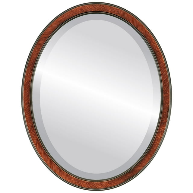Miroir Encadré Toronto - Noyer Vintage