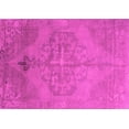 thumbnail image 1 of Ahgly Company Indoor Rectangle Abstract Pink Contemporary Area Rugs, 3' x 5', 1 of 4