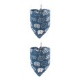 thumbnail image 4 of Greeniant Bufanda Triangular de baba para mascotas, cuello lavable, bonita decoración de moda, toallas, pañuelo decorativo, accesorio de babero Type3 NO3, 4 of 6
