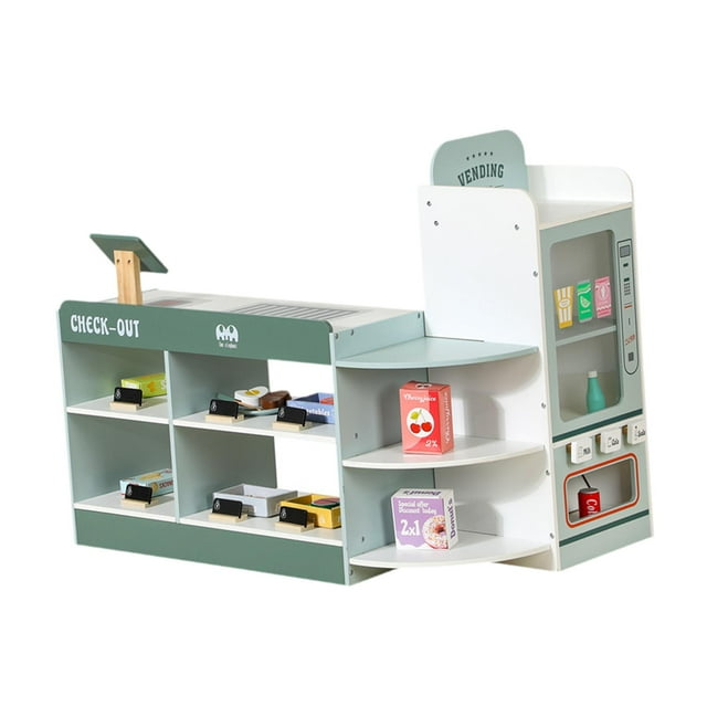 Xuanheng Grocery Store Playset Fun Interactive Kids Play Store for Boys Girls Daycare Without Machine