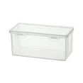 thumbnail image 2 of BCZHQQ Large Bread Box for Kitchen Countertop,Airtight Bread Storage Container for Homemade Bread and Bakery Loaf,19*9.3*8.6cm Plastic Bread Keeper,Summer Clearance, 2 of 3