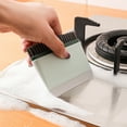 thumbnail image 3 of Apuakthei - Juego de 2 escobillas de silicona con cepillo para limpiar el tablero, limpiador compacto para el hogar, la cocina, la encimera, el coche, la ventana del baño, el espejo, color verde y, 3 of 7