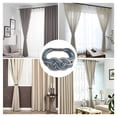 thumbnail image 5 of 2Pcs Curtain Tiebacks Magnetic,,Modern minimalist style curtains for Window Draperies Sheer Blackout Panels Home Office，Blue&Grey, 5 of 8