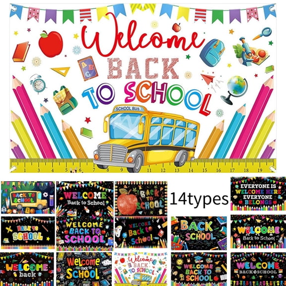Themed Classroom Decor Welcome Bulletin Board Sets For Classrooms Back To School Bulletin Board Welcome Back Bulletin Board Set Decorations For Classroom Wall Banner,F1