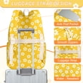 thumbnail image 3 of DAKIMOE School Backpack Large Capacity Bookbag Water-Resistant Laptop Backpacks for Teen adults, Lightweight Travel Daypack for Women Middle School College Yellow Flower, 3 of 7