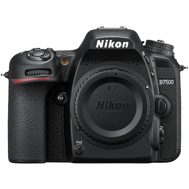 Nikon D7500 20.9MP DSLR Camera Body Only - Video Shooting Bundle