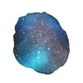 thumbnail image 4 of YFYANG Femme Double Imperméable Douche Cap, Bleu Rêve Réutilisables Cap pour Tous les Styles de Cheveux et la Tête Tailles, 4 of 6