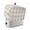 White Light Beige, variant on Pink White Buffalo Check Toaster Cover 4 Slice, Farmhouse Plaid Modern Geometric Dustproof Bakeware Oven Protector with Top Hook, Waterproof Small Kitchen Appliance Toasters Dust Cover, 12"x11"x8"