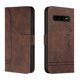 thumbnail image 1 of Funda con tapa estilo vintage para Samsung S10 Plus, ranura para múltiples tarjetas, protección total, estilo retro, material PU+TPU, 1 of 5
