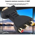 thumbnail image 4 of Convertidor HDMI a AV, cable adaptador HDMI a AV rojo-blanco-amarillo, 3 RCA, 4 of 4